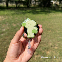 Load image into Gallery viewer, Slay Cheer Green Doll - Interchangeable Badge Topper