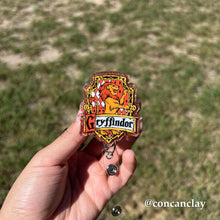 Load image into Gallery viewer, Lion Wizard House - Interchangeable Badge Topper