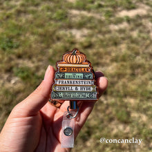 Load image into Gallery viewer, Classic Horror Books - Interchangeable Badge Topper