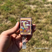 Load image into Gallery viewer, The Moon Tarot - Interchangeable Badge Topper