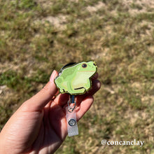 Load image into Gallery viewer, Frog - Interchangeable Badge Topper