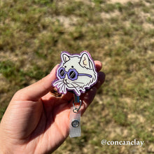 Load image into Gallery viewer, Cool Cat - Interchangeable Badge Topper