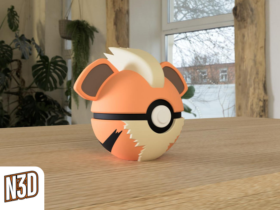 Growlithe - Poke Ball