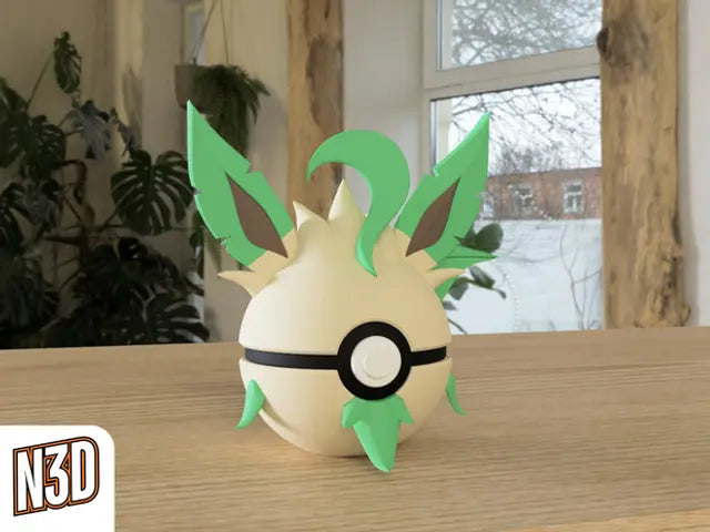 Leafeon - Poke Ball