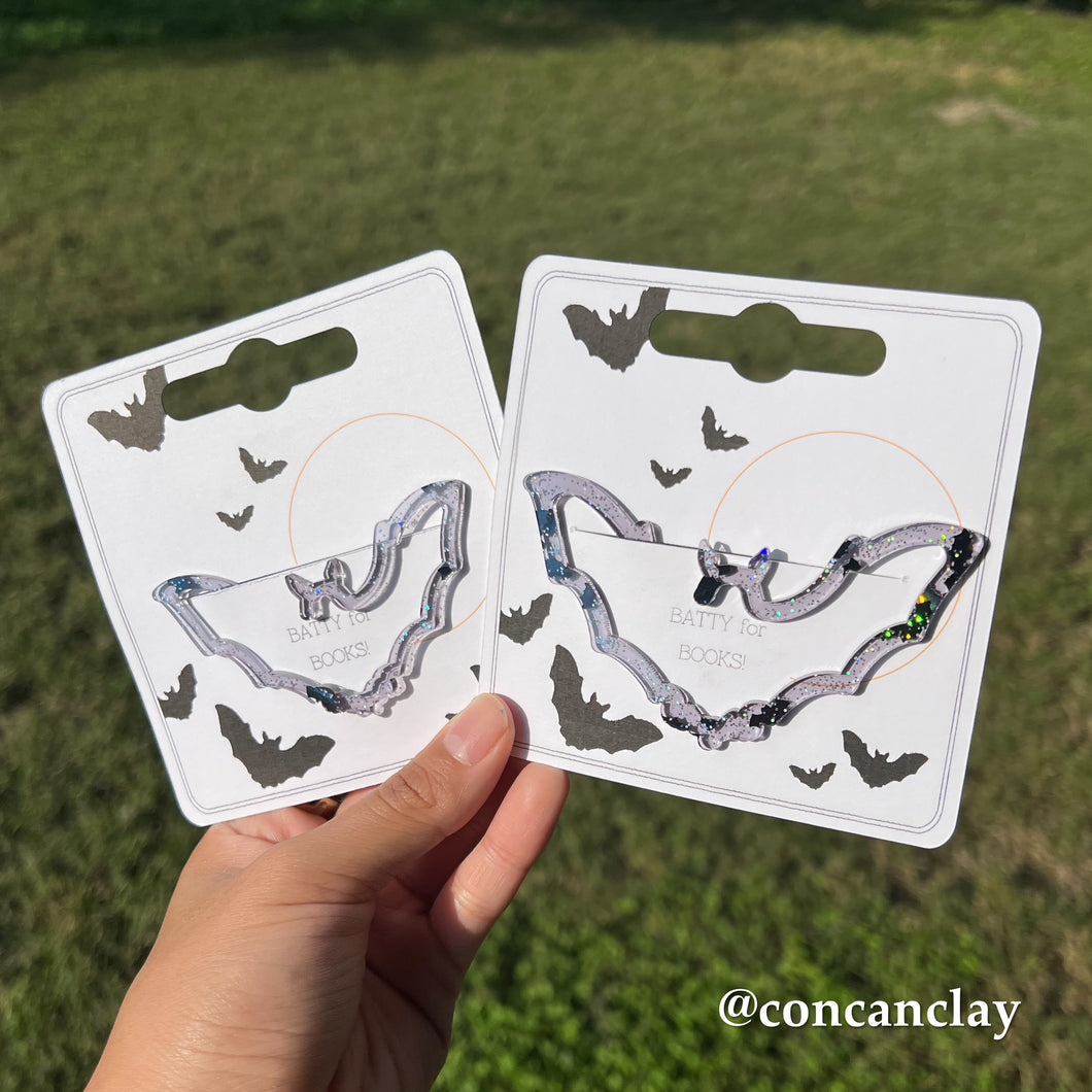Bat - Acrylic Book Clip