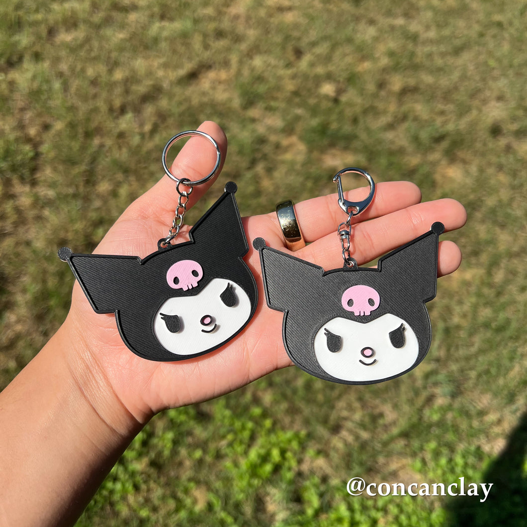 Kitty Friend Kuro Keychain