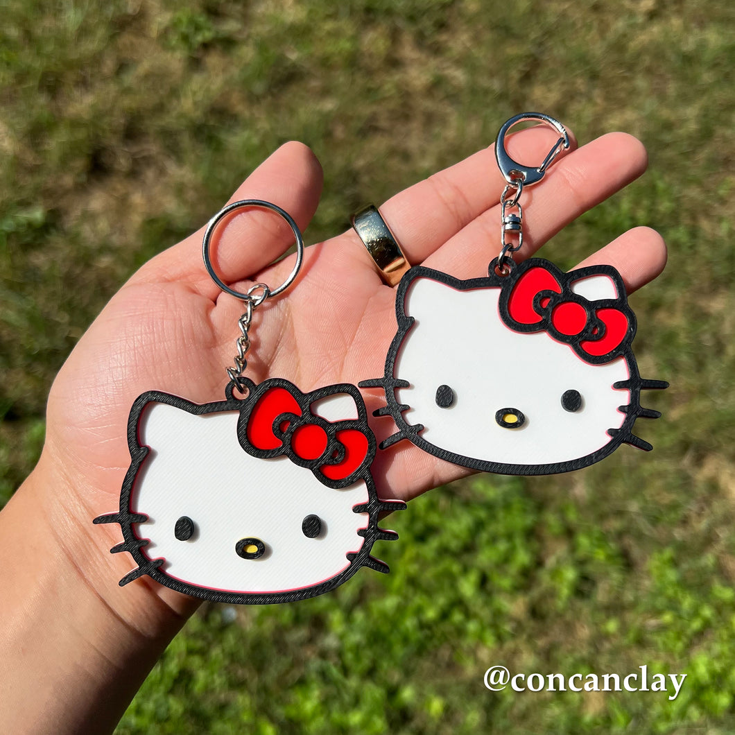 Kitty Friend Keychain