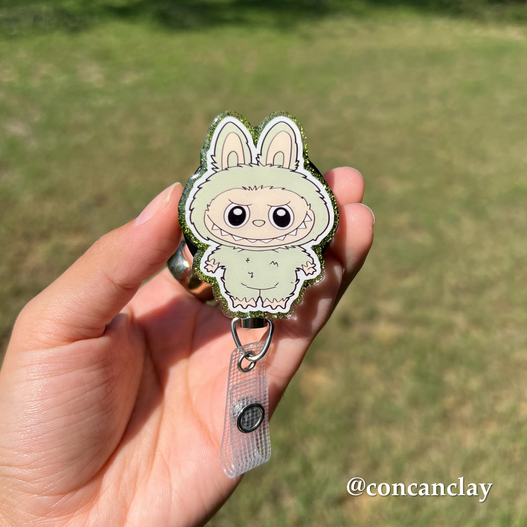 Grape Monster Doll - Interchangeable Badge Topper