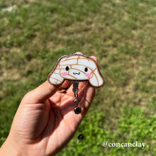 Load image into Gallery viewer, Cinnamon Concha Doll - Interchangeable Badge Topper
