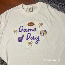 Load image into Gallery viewer, Purple and Gold Game Day Shirt
