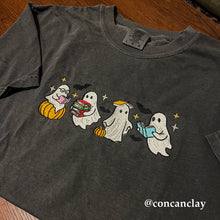 Load image into Gallery viewer, Book Ghost Embroidered Shirt
