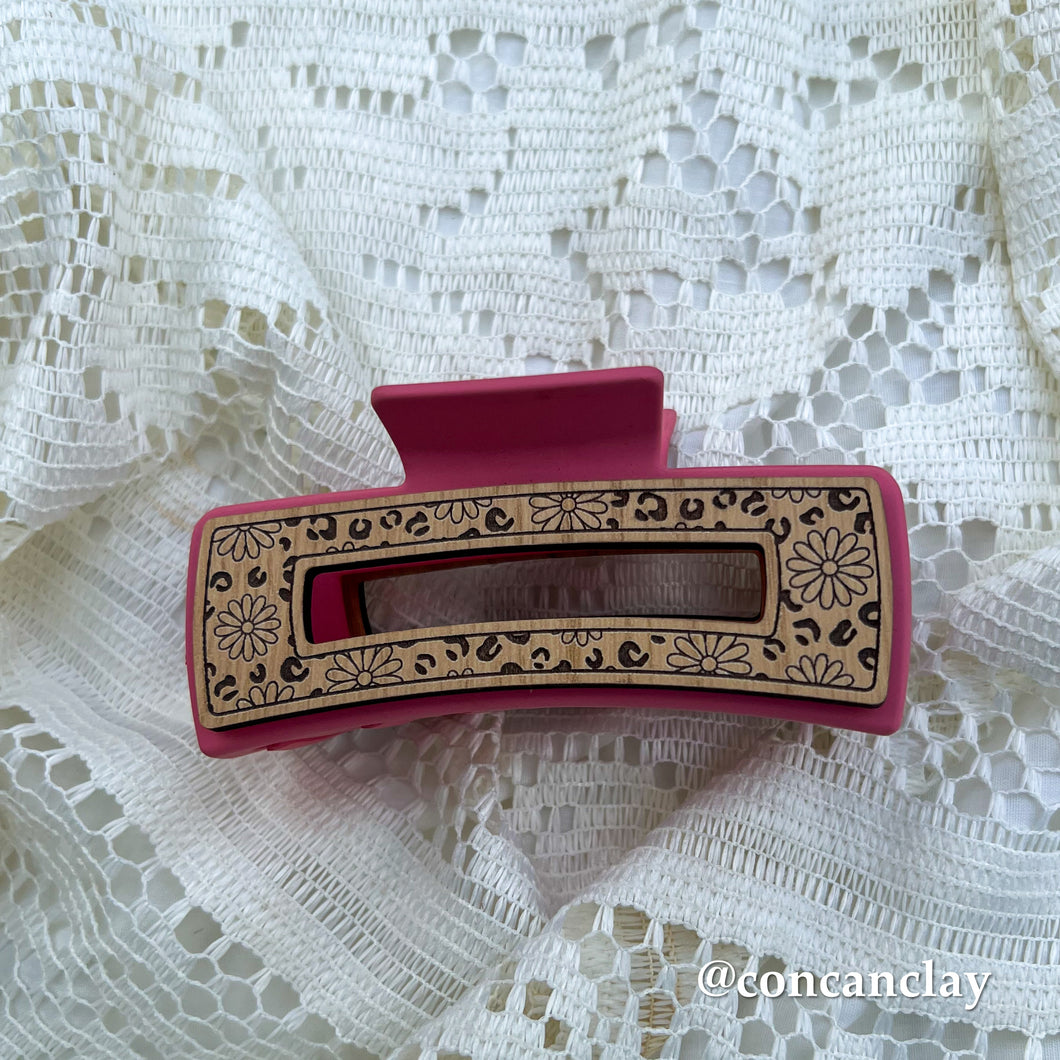 Medium Cheetah Hair Claw