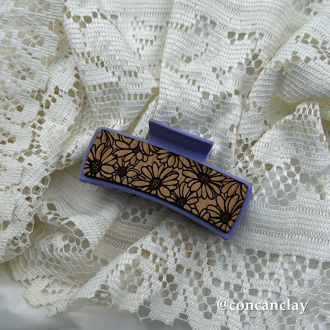 Medium Flower Hair Claw