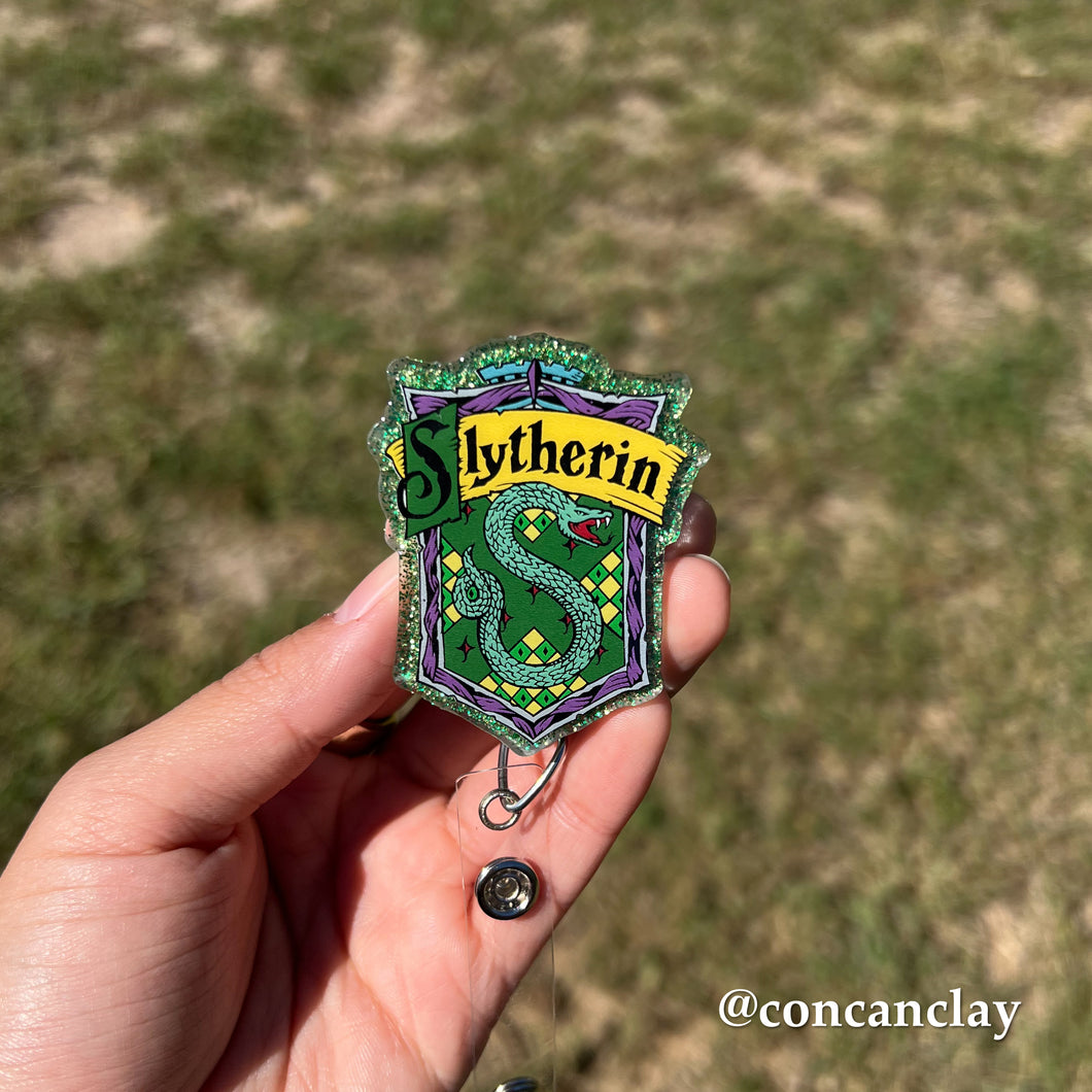 Snake Wizard House - Interchangeable Badge Topper