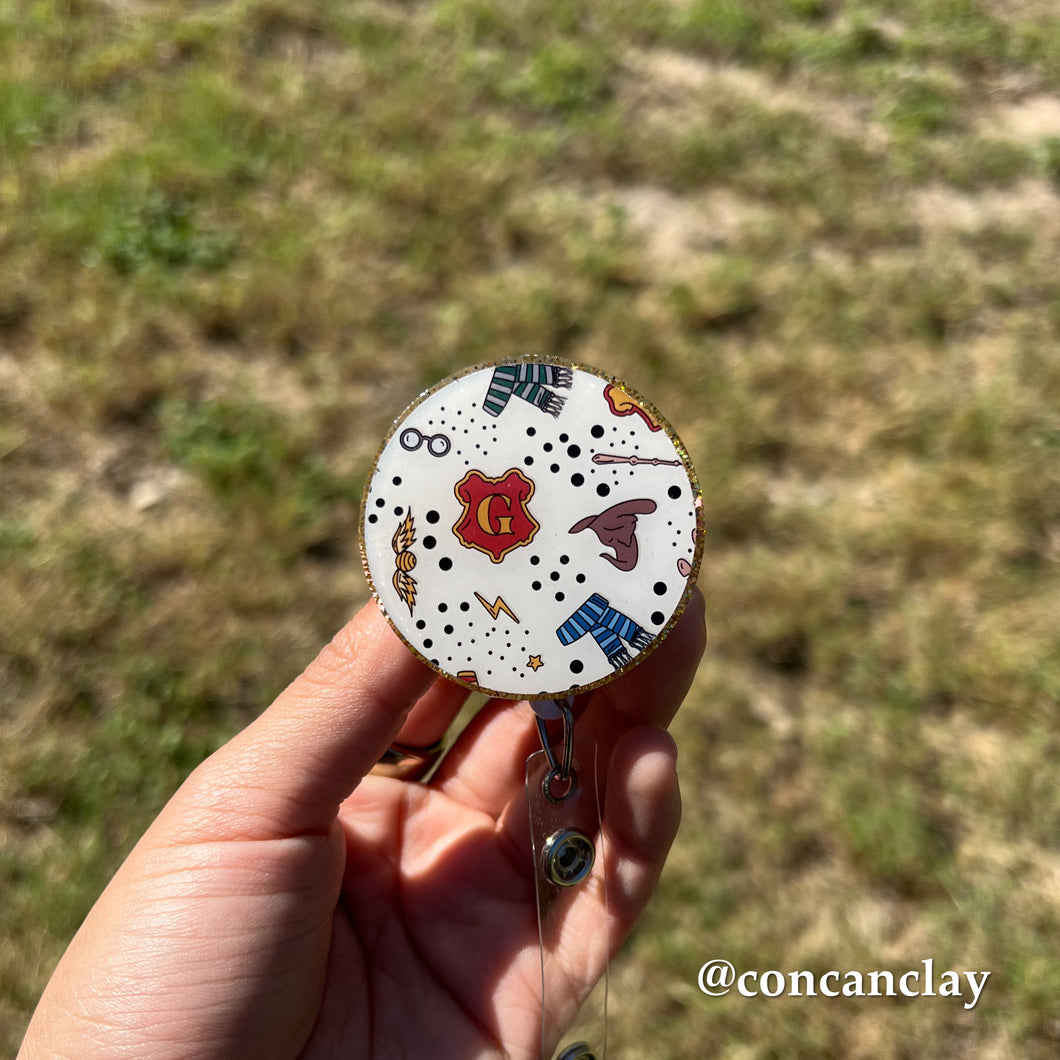 Wizard Inspired - Interchangeable Badge Topper