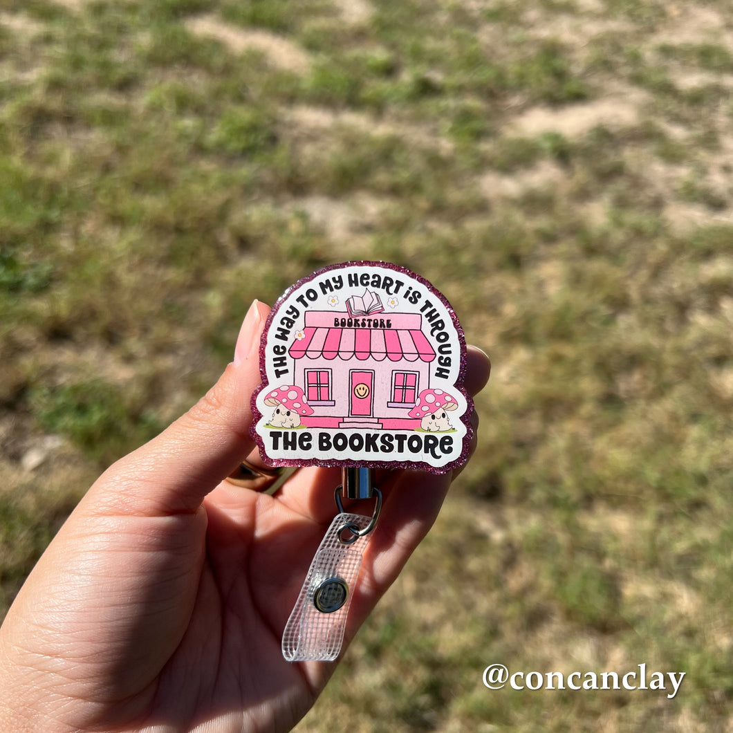 The Way To My Heart - Interchangeable Badge Topper