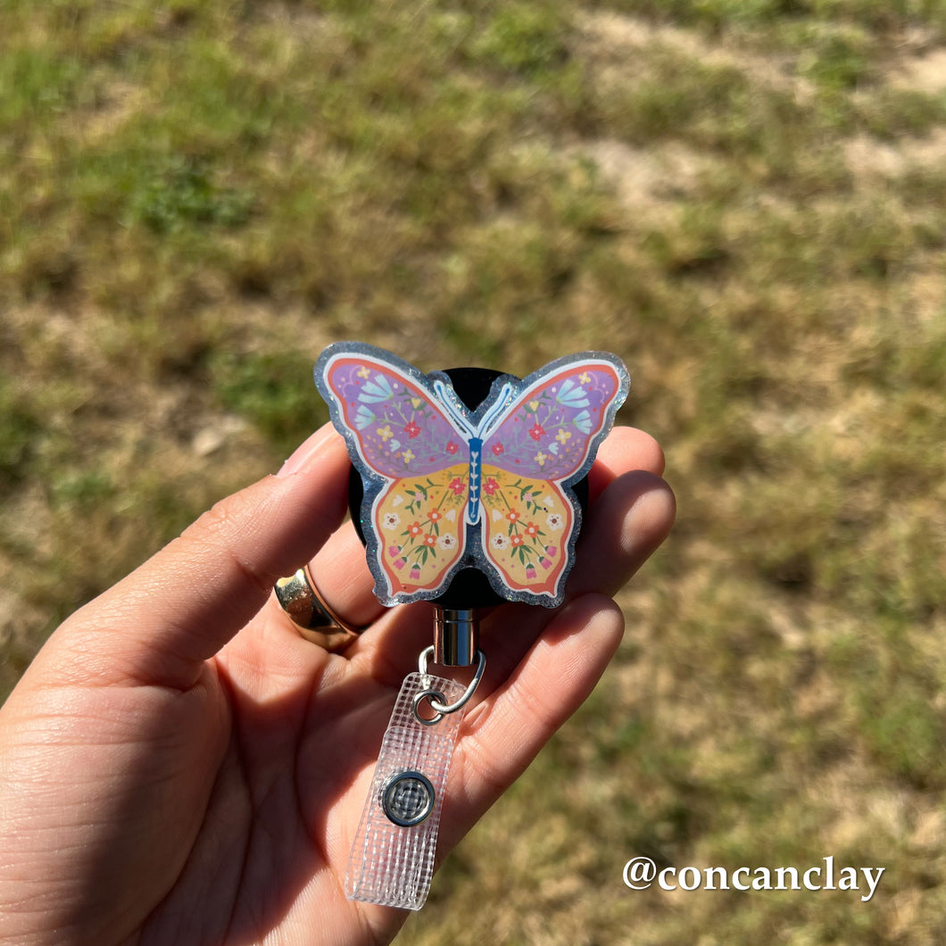 Butterfly - Interchangeable Badge Topper