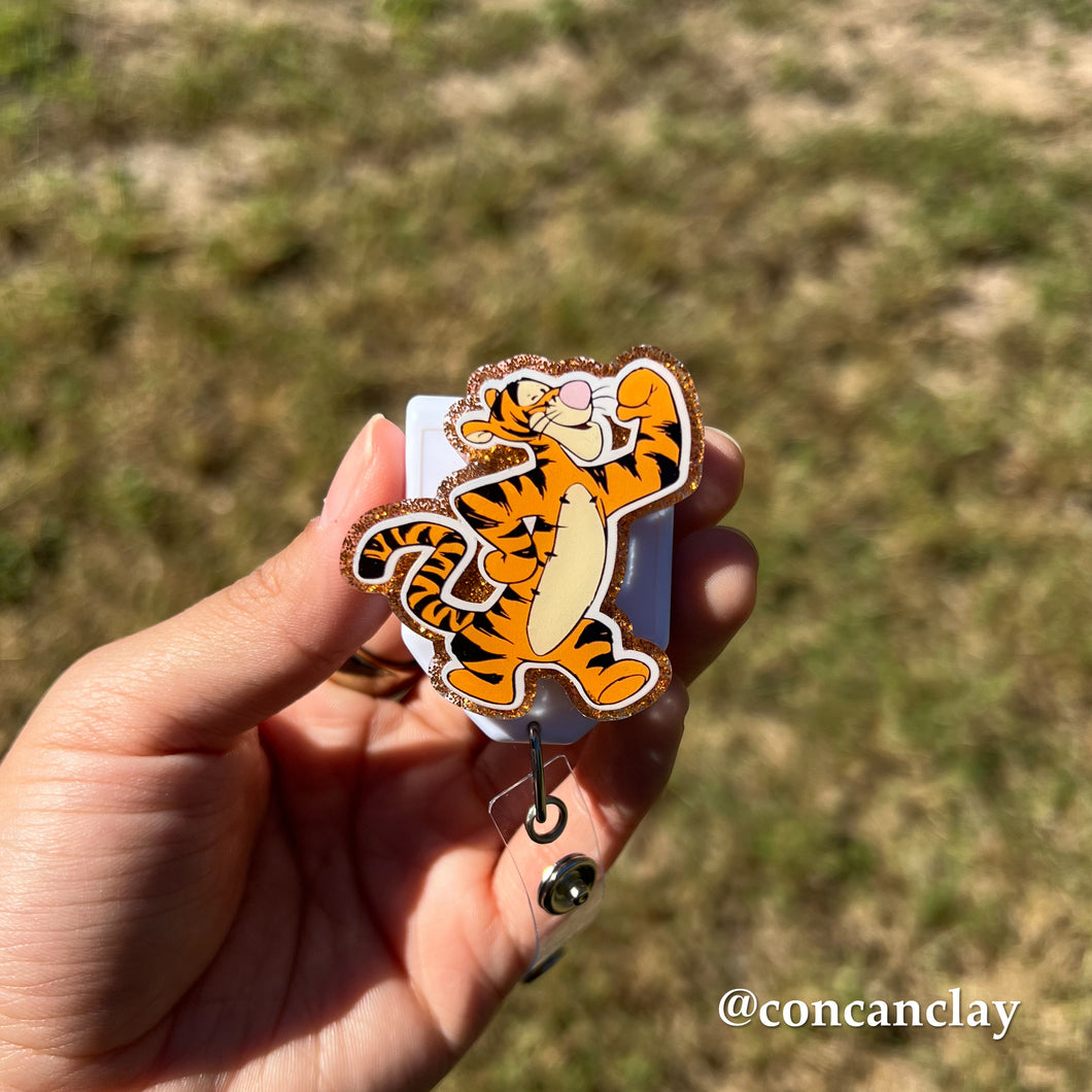 Tiger - Interchangeable Badge Topper