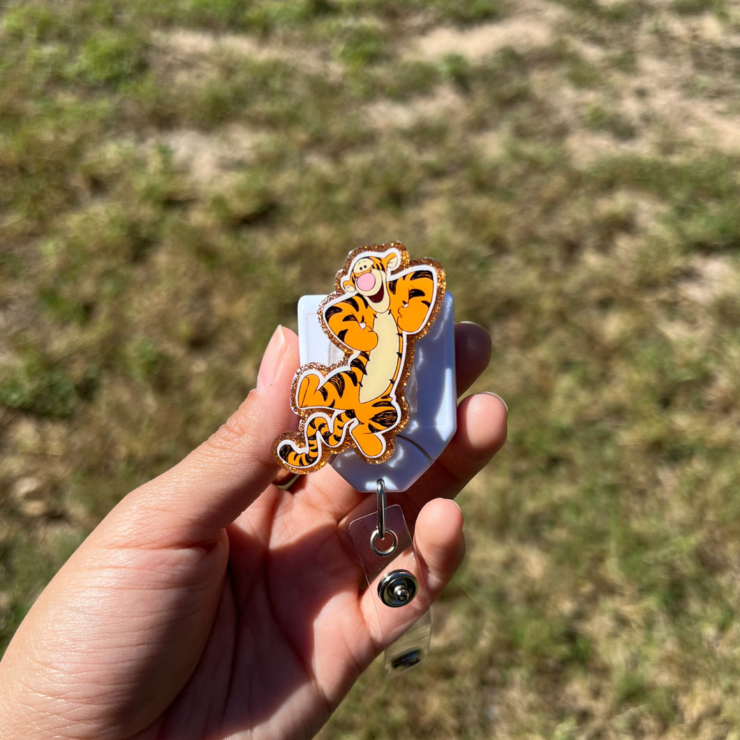Tiger Friend - Interchangeable Badge Topper