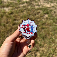 Load image into Gallery viewer, Spider and Friends - Interchangeable Badge Topper

