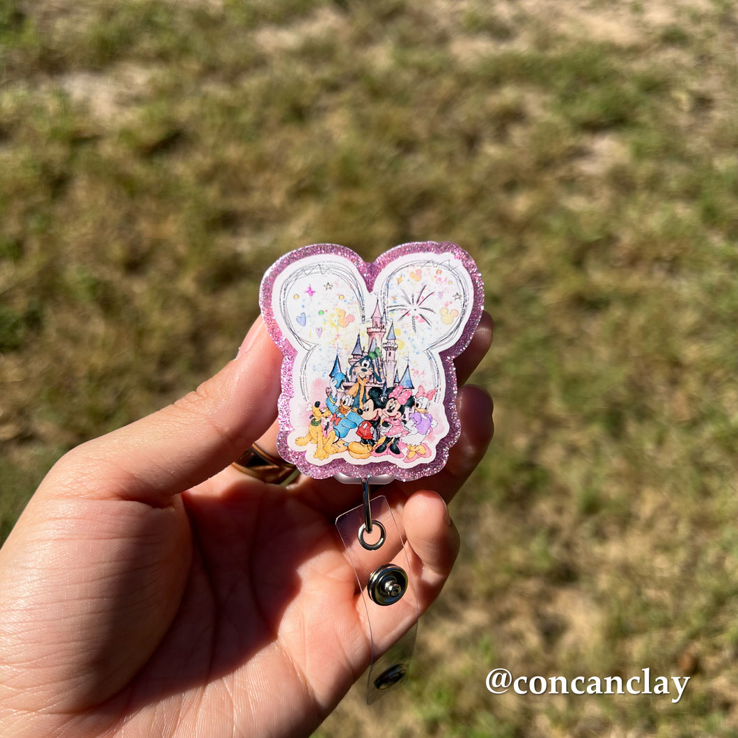 Mouse and Friends - Interchangeable Badge Topper