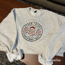 Load image into Gallery viewer, Christmas Tree Cakes Embroidered Sweatshirt
