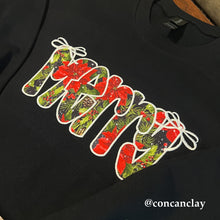 Load image into Gallery viewer, Merry Christmas Embroidered Sweatshirt
