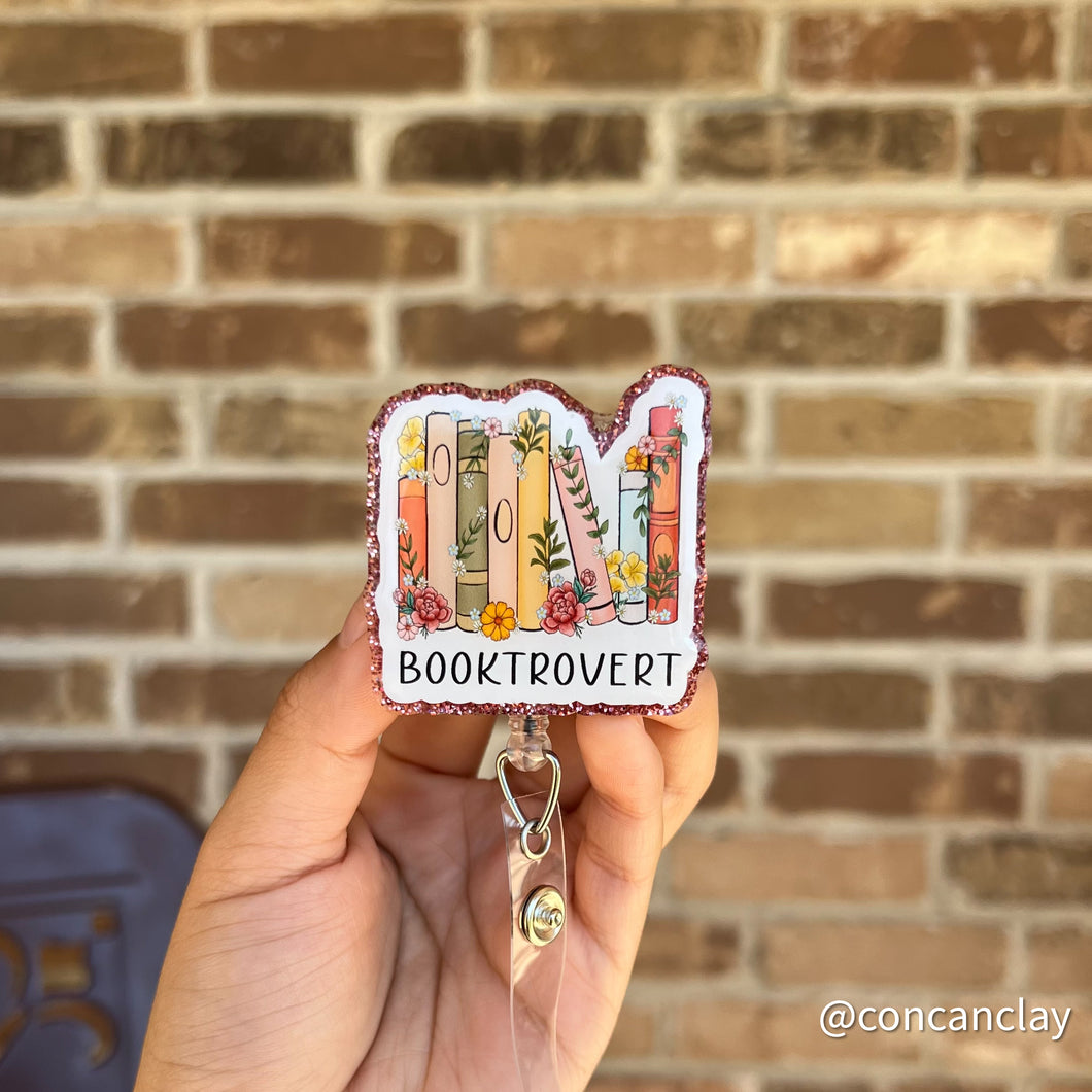 Interchangeable Badge Reel - Booktrovert