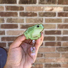 Load image into Gallery viewer, Interchangeable Badge Reel - Frog
