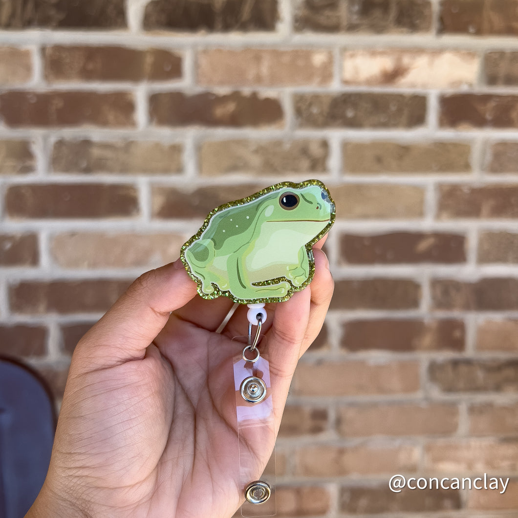 Interchangeable Badge Reel - Frog