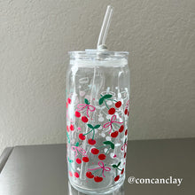 Load image into Gallery viewer, 20 oz Cherry Glass Can
