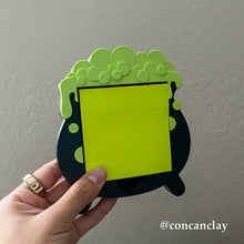 Load image into Gallery viewer, Cauldron Sticky Note Holder
